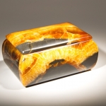 Шкатулка из камня Симбирцит