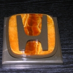 Сувенир Honda из камня Симбирцит