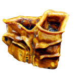 Ваза резная из камня Симбирцит