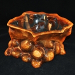 Ваза резная из камня Симбирцит