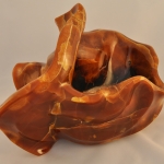 Ваза резная из камня Симбирцит