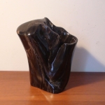 Ваза резная из Окаменелого дерева