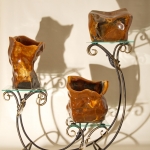 Вазы резные из камня Симбирцит