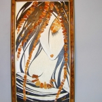 Картина из натурального камня Симбирцит