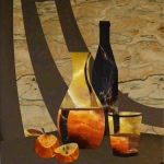 Картина из натурального камня Симбирцит