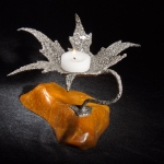 Подсвечник из камня Симбирцит