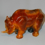 Носорог. Резьба по камню Симбирцит