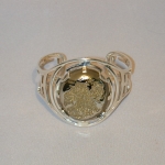 Авторский браслет с жеодой