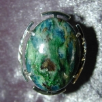 Авторское кольцо с фукситом