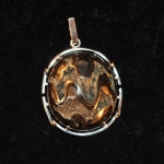 Авторский кулон с жеодой