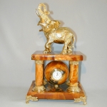 Часы из камня Симбирцит