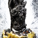 Дракон. Резьба по камню Симбирцит