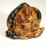 Статуэтка Хотей. Резьба по камню Симбирцит