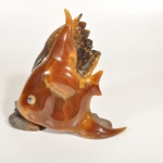 Рыбка. Резьба по камню Симбирцит