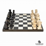 Шахматы окаменелое дерево