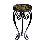 Кованный стол столешница симбирцит