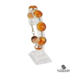 Браслет из Симбирцита<br> (оправа нейзильбер)