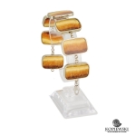 Браслет из Симбирцита<br> (оправа нейзильбер)