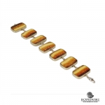 Браслет из Симбирцита<br> (оправа нейзильбер)