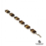 Браслет из Симбирцита<br> (оправа нейзильбер)