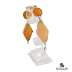 Браслет из Симбирцита<br> (оправа нейзильбер)