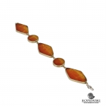 Браслет из Симбирцита<br> (оправа нейзильбер)