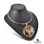 Авторская подвеска с жеодой