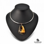 Кулон с Симбирцитом<br>(оправа нейзильбер)