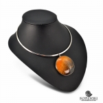 Кулон с Симбирцитом<br>(оправа нейзильбер)