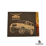 Магнит из камня Симбирцит 