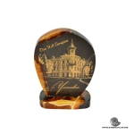 Панно Дом И.А Гончарова из камня Симбирцит