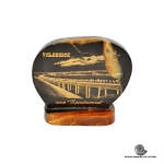 Панно Президентский мост из камня Симбирцит