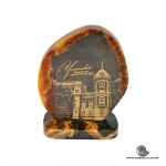 Панно Дом И.А Гончарова из камня Симбирцит