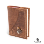 Ежедневник с камнем Симбирцит 