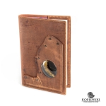 Ежедневник с камнем Симбирцит 