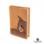 Ежедневник с камнем Симбирцит 