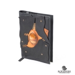 Ежедневник с камнем Симбирцит 