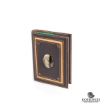 Ежедневник с камнем Симбирцит 