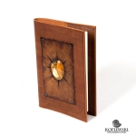 Ежедневник с камнем Симбирцит 