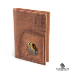 Ежедневник с камнем Симбирцит 