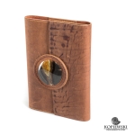 Ежедневник с камнем Симбирцит 