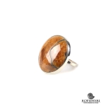 Кольцо с Аммонитовым Симбирцитом 