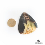 Кабошон из камня Симбирцит