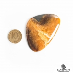 Кабошон из камня Симбирцит