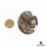 Кабошон из камня Сенгилит