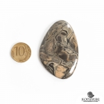 Кабошон из камня Сенгилит