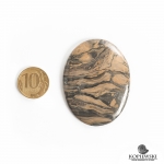 Кабошон из камня Сенгилит