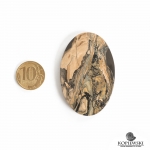 Кабошон из камня Сенгилит