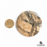 Кабошон из камня Сенгилит