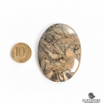 Кабошон из камня Сенгилит